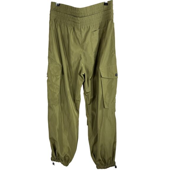 Monse 'Cargo' Green Parachute Pants Size 10 - Picture 3 of 4